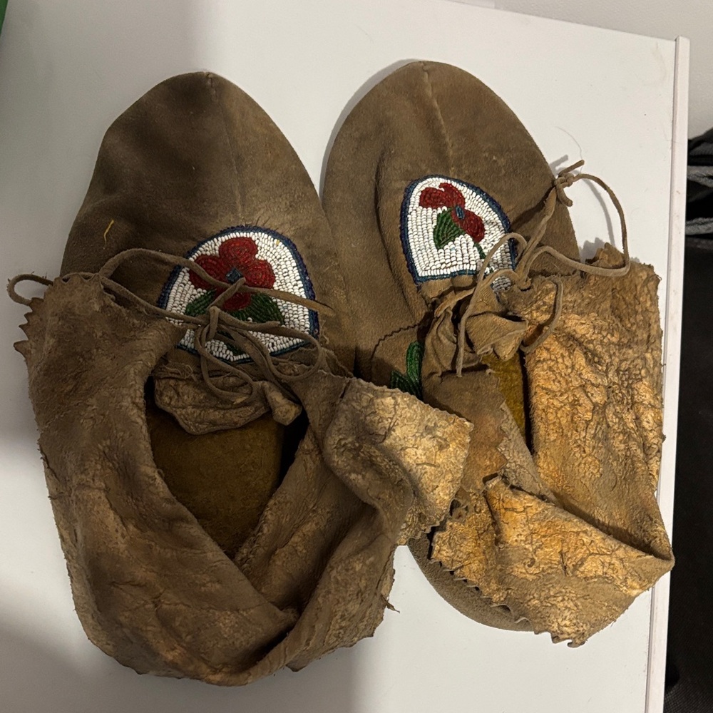 Handcrafted Beaded Moccasins